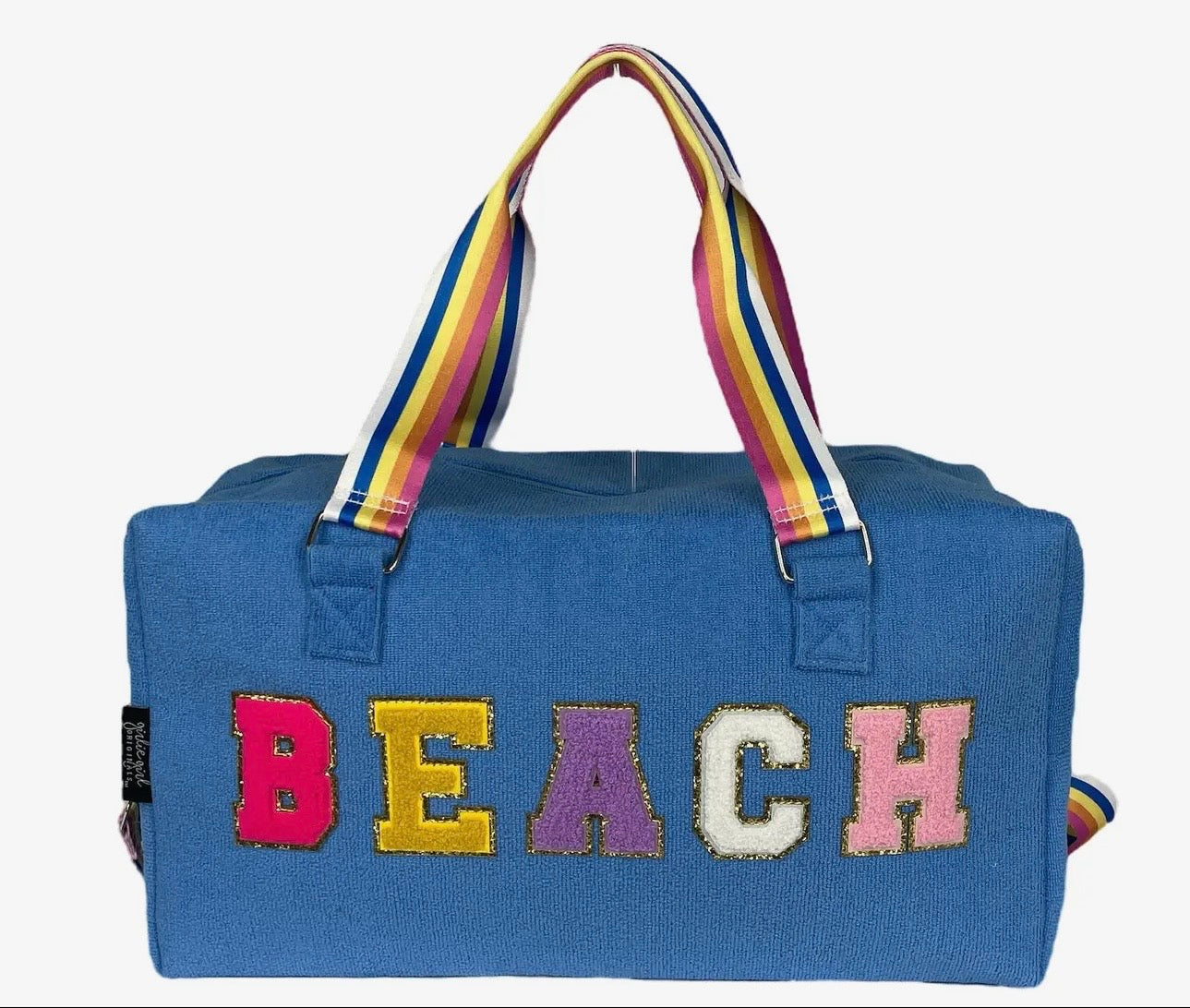 Beach Terry Cloth Duffle Bag
