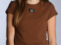 Lulu Mac Dark Brown Babydoll Shirt