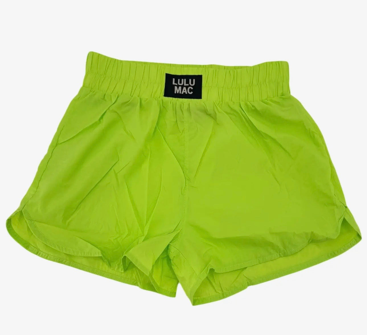 Lulu Mac Lime Green Og Shorts