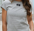 Lulu Mac Grey Babydoll shirt