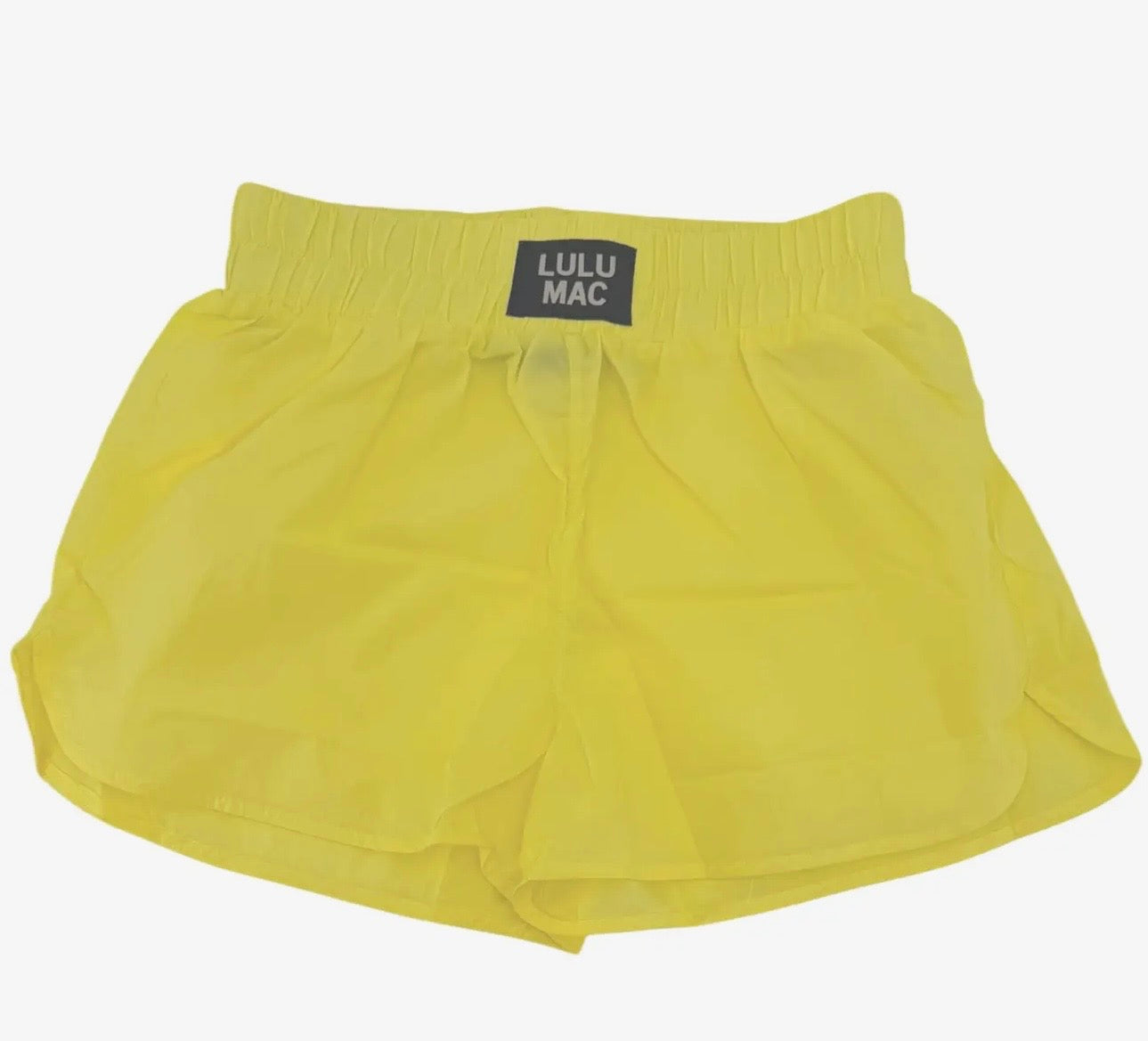 Lulu Mac Bright Yellow Og Shorts