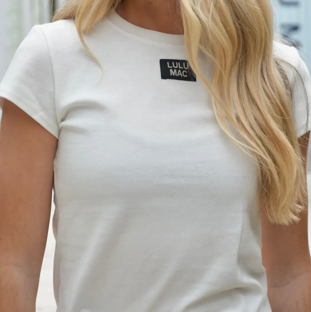 Lulu Mac White Babydoll Shirt